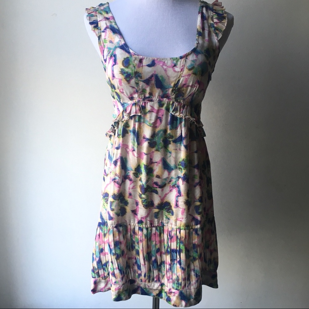 ANTHROPOLOGIE KIMCHI BLUE dress sundress SO CUTE!